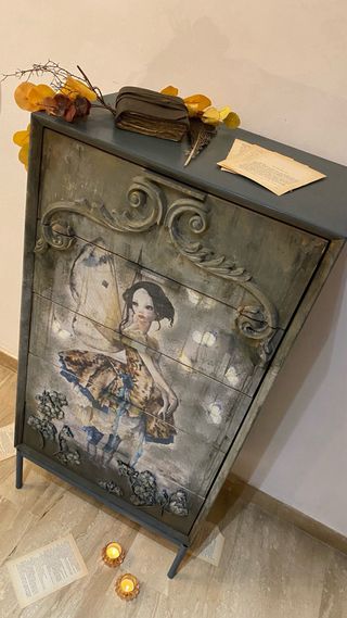 Consola Hada con cajones