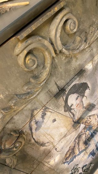 Consola Hada con cajones