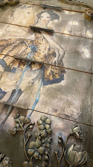 Consola Hada con cajones