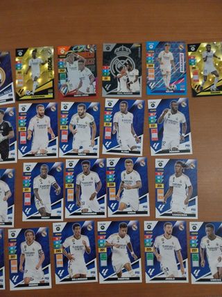 Cromos Real Madrid adrenalyn 2023 24