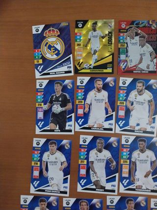 Cromos Real Madrid adrenalyn 2023 24