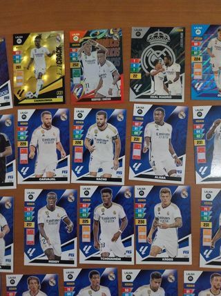 Cromos Real Madrid adrenalyn 2023 24
