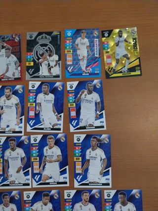 Cromos Real Madrid adrenalyn 2023 24