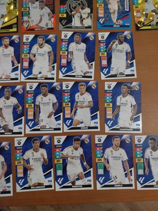 Cromos Real Madrid adrenalyn 2023 24