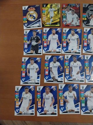 Cromos Real Madrid adrenalyn 2023 24