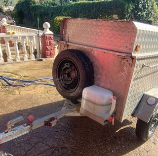 Remolque perros y carga