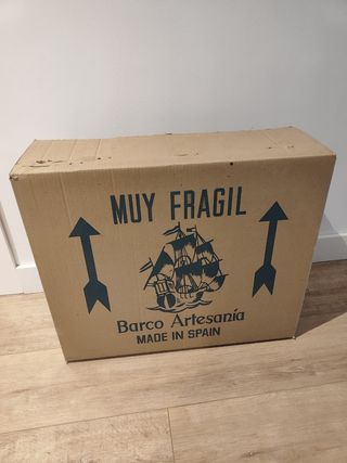 Barco maqueta fragata s.XVIII Nueva