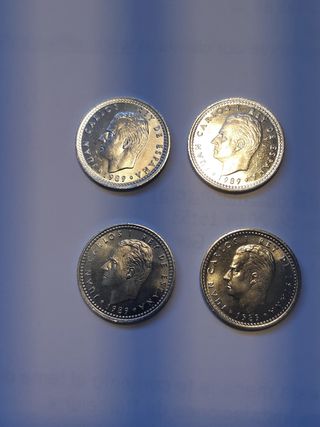Monedas 1 peseta 1989
