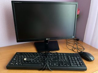 Pantalla + teclado + raton