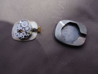 Reloj "Glashütte" GUB lady mov. mec. manual, '70's