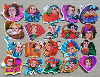 Lámina Cromos Troquelados Españoles Fher 52