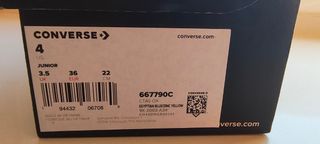 Zapatillas converse 36