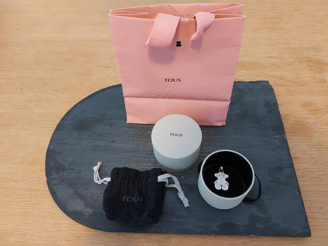 Bellissimo ciondolo a forma di orso in argento Tous