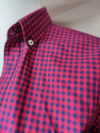 Camicia uomo a quadri.Zara. M