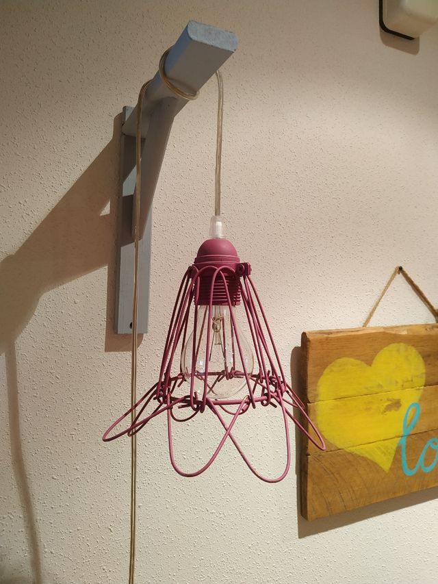 Lámpara colgante estilo retro industrial