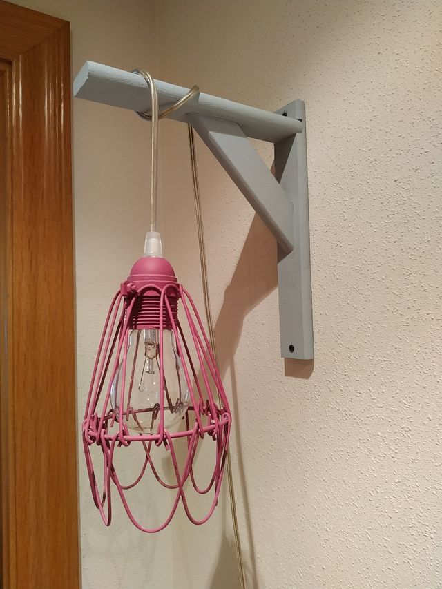 Lámpara colgante estilo retro industrial