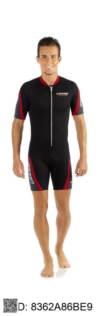Traje de buceo corto neopreno PLAYA UOMO 8362