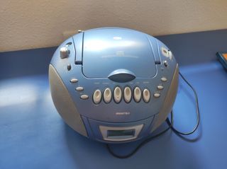 Mini equipo de música "huevo" 