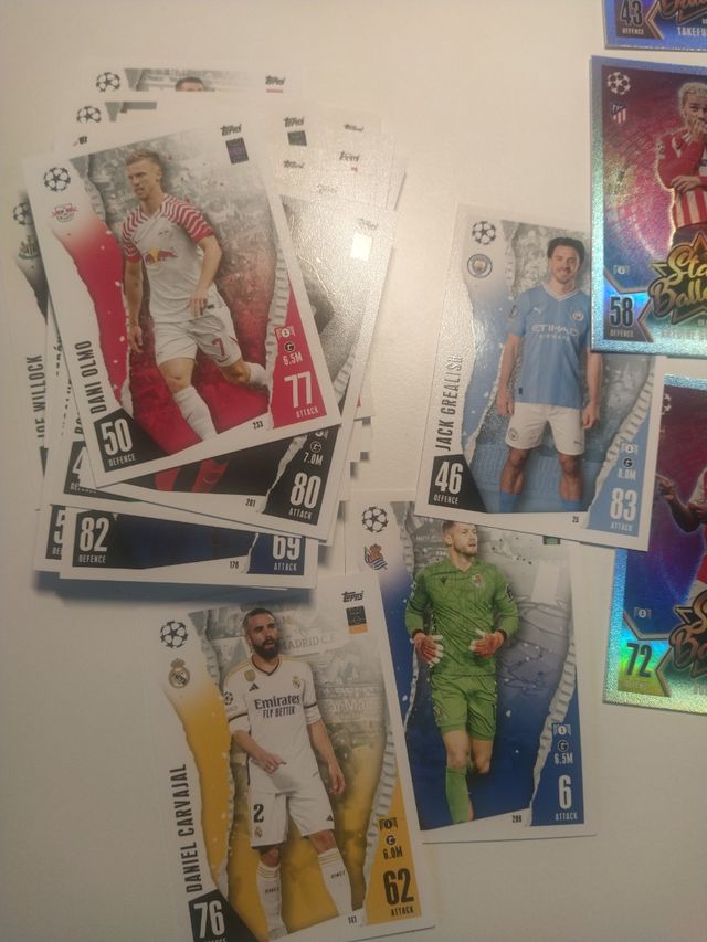 Match Attax 23-24 LOTE 53 Cards Nuevas