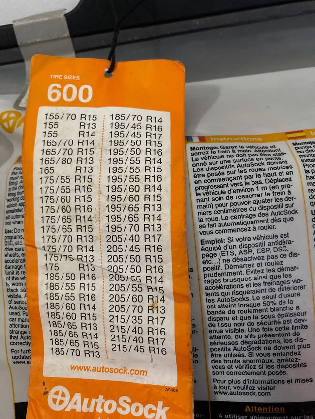 Funda antideslizante para hielo y nieve