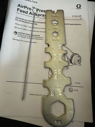 Pistola de pintura profesional GRACO AirPro HVLP