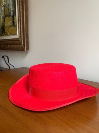 sobrero cordobes rojo