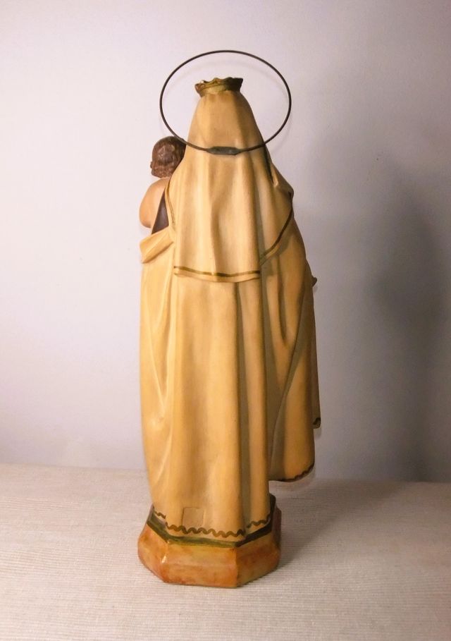 ANTIGUA IMAGEN DE LA VIRGEN DEL CARMEN. OLOT