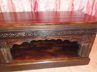 Mobile porta tv color legno intarsiato 