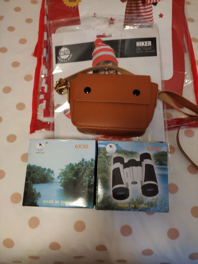 Disfraz de wally. 2 de adultos 1 de niño