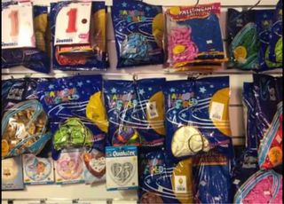 palloncini di varie misure