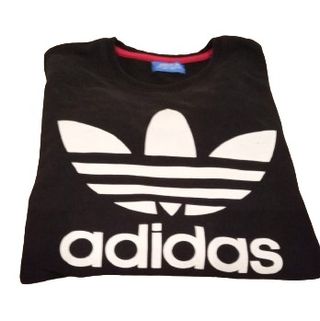 ADIDAS Sudadera Manga Larga  Color Negro Talla M