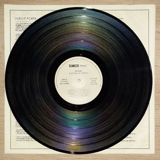 Disco de vinilo de STUKAS "CUESTIÓN DE ESPACIO"