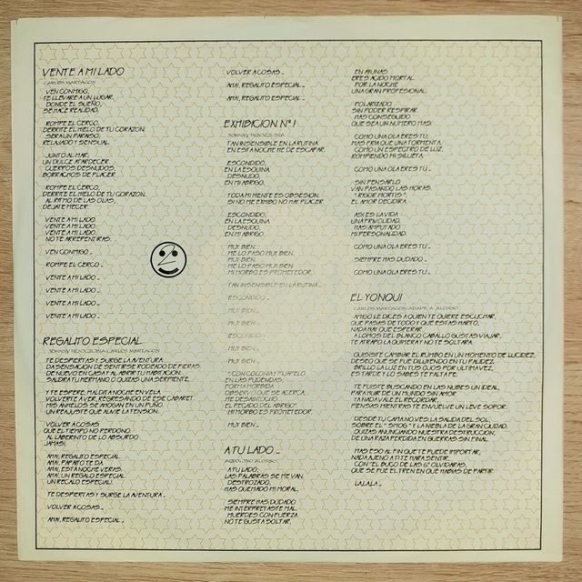 Disco de vinilo de STUKAS "CUESTIÓN DE ESPACIO"