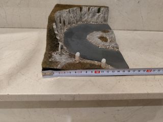 Escenario maqueta carretera