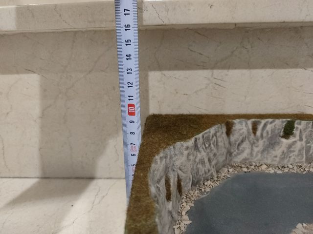 Escenario maqueta carretera