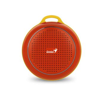 GENIUS ALTAVOZ BLUETOOTH 3W RMS ULTRAPORTATIL ROJO