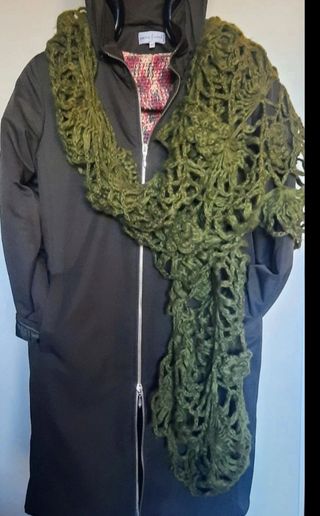 Sciarpa donna traforata