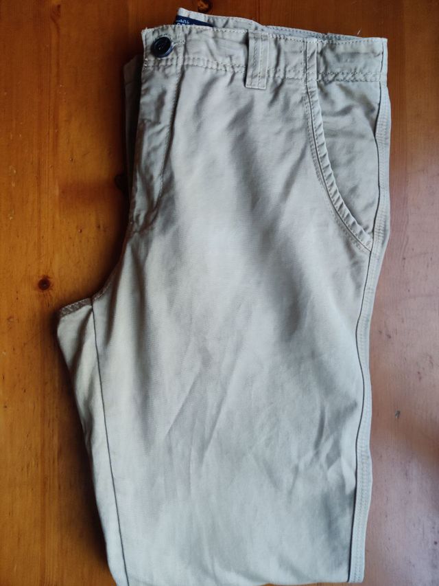 Pantalón Pull & Bear Beige
