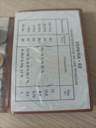 Colección de monedas 82