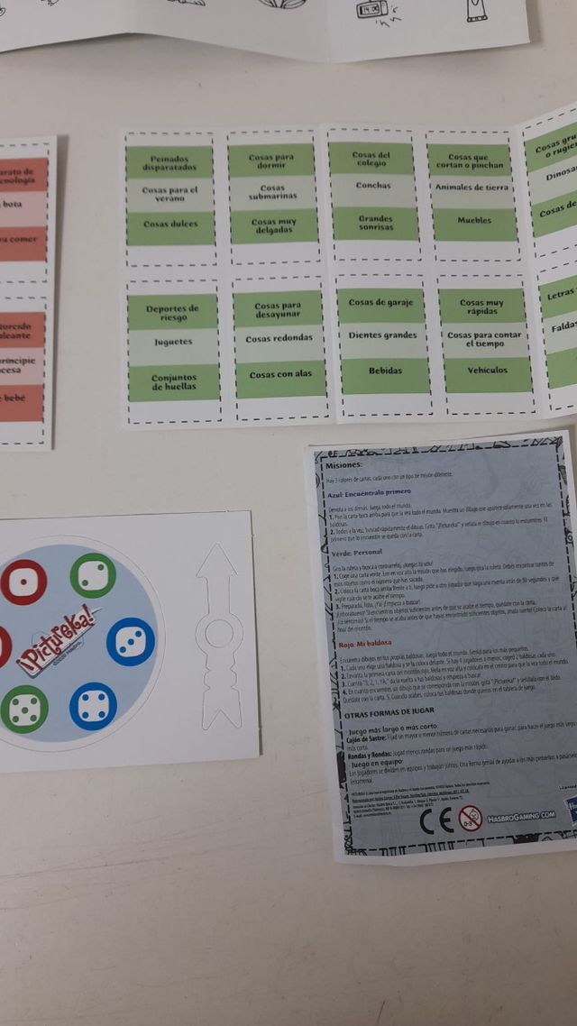 Juego mesa pictureka