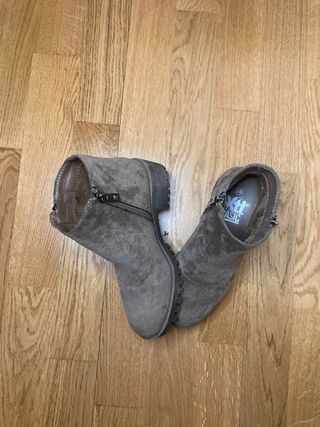 botines marrones nº 35