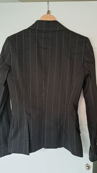 Chaqueta blazer raya diplomatica