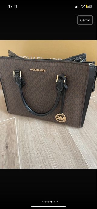 bolso tote de Michael Kors marron