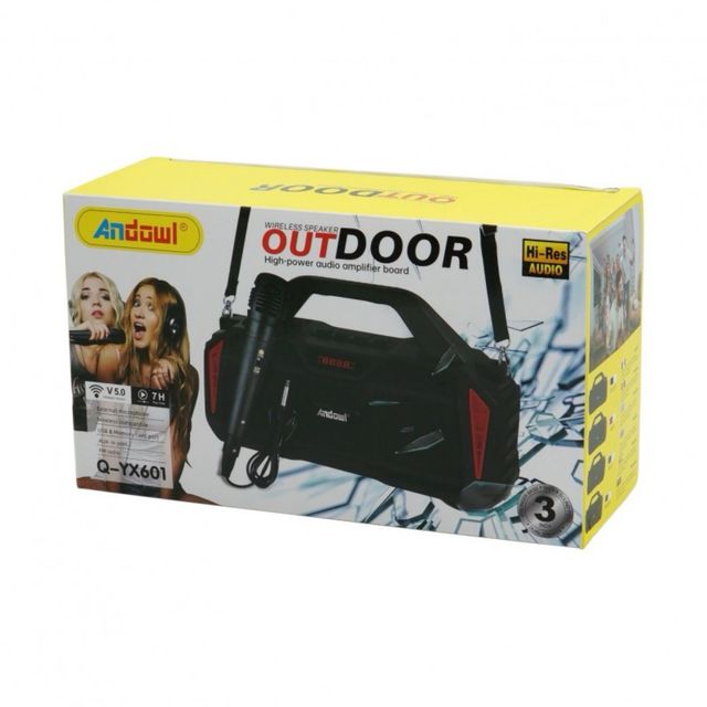 ANDOWL AN-Q-YX601 ALTOPARLANTE PORTATILE