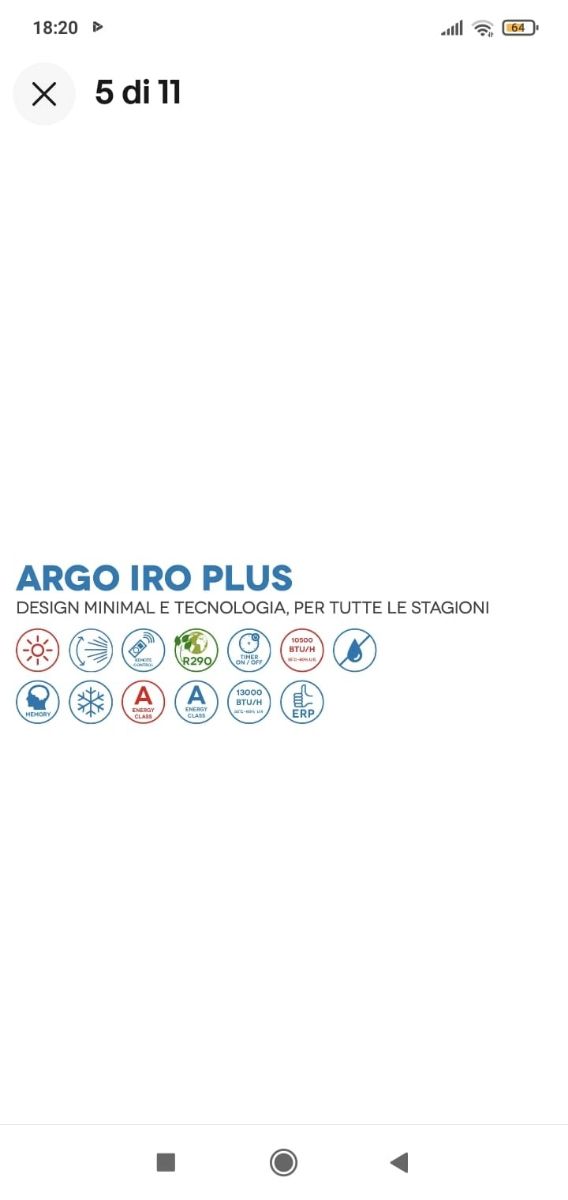 CLIMATIZZATORE  PORTATILE ARGO