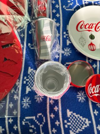 Set Natalizio Coca Cola 4 persone Natale Coca-Cola