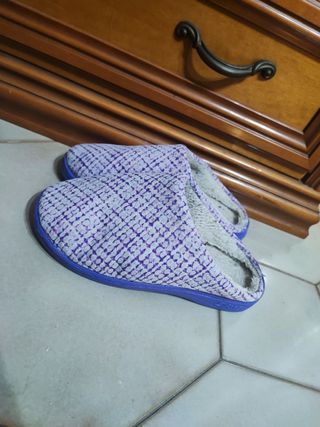 Pantofole calde suola alta