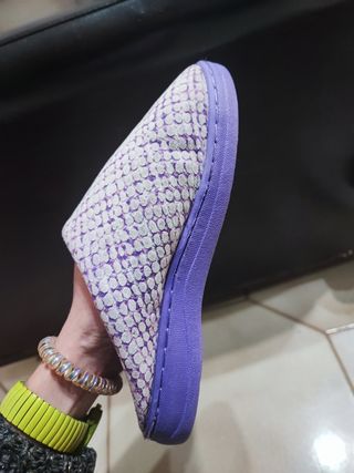 Pantofole calde suola alta