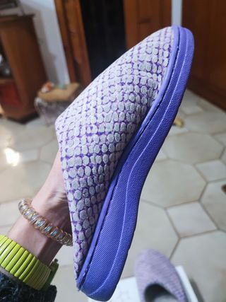 Pantofole calde suola alta