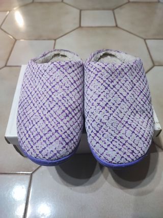 Pantofole calde suola alta